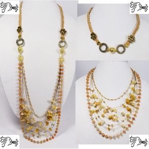 4 Way Multi Wear Necklace Carnelian Stone Magnetic